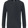 Jako Herren Sweat Organic grau