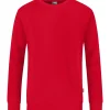 Jako Herren Sweat Organic rot