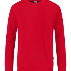 Jako Herren Sweat Organic rot