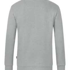 Jako Herren Sweat Organic grau