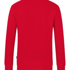 Jako Herren Sweat Organic rot