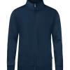 Jako Herren Sweatjacke Doubletex blau