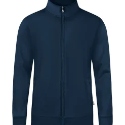 Jako Herren Sweatjacke Doubletex blau