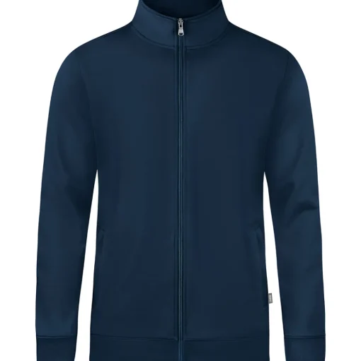 Jako Herren Sweatjacke Doubletex blau