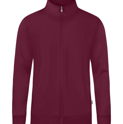 Jako Herren Sweatjacke Doubletex braun