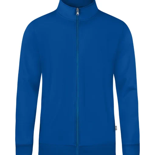 Jako Herren Sweatjacke Doubletex blau