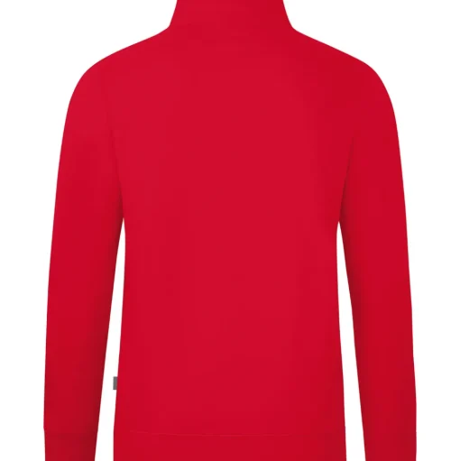 Jako Herren Sweatjacke Doubletex rot