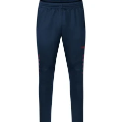Jako Herren Trainingshose Challenge blau-rot