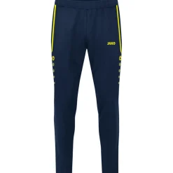 Jako Herren Trainingshose Allround blau-gelb