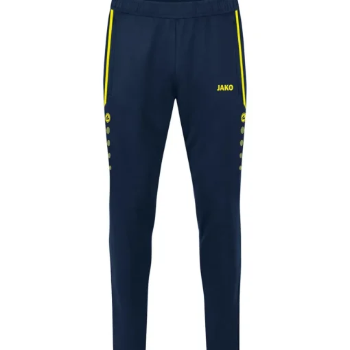 Jako Herren Trainingshose Allround blau-gelb