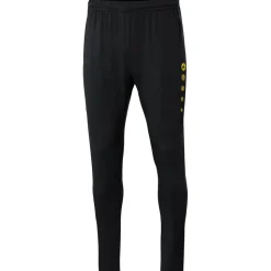 Jako Herren Trainingshose Premium schwarz-gelb