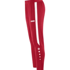 Jako Herren Trainingshose Power rot/weiß