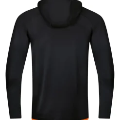 Jako Herren Trainingsjacke Kapuze Challenge schwarz-orange