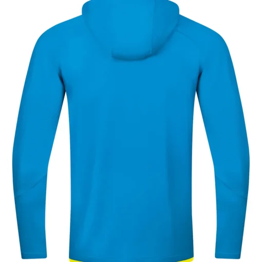Jako Herren Trainingsjacke mit Kapuze Challenge blau-gelb