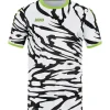 Jako Herren Trikot Animal weiß/schwarz/neongrün