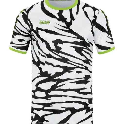 Jako Herren Trikot Animal weiß/schwarz/neongrün