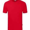 Jako Herren T-Shirt Organic rot