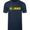 Jako Herren T-Shirt Promo blau-gelb