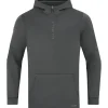 Jako Herren Zip Hoodie Pro Casual aschgrau