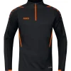 Jako Herren Ziptop Challenge schwarz-orange