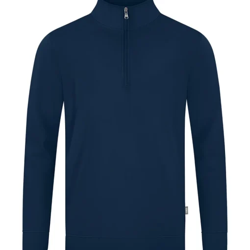 Jako Herren Ziptop Doubletex blau