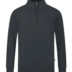 Jako Herren Ziptop Organic grau