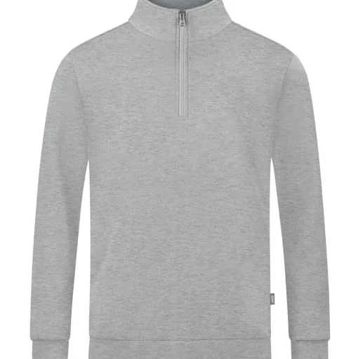 Jako Herren Ziptop Organic grau
