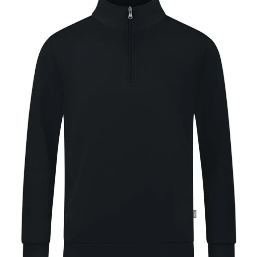 Jako Herren Ziptop Organic schwarz