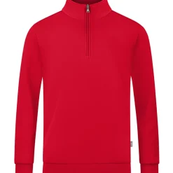 Jako Herren Ziptop Organic rot