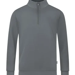 Jako Herren Ziptop Organic grau