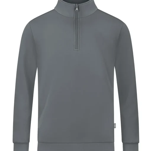 Jako Herren Ziptop Organic grau