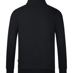 Jako Herren Ziptop Organic schwarz