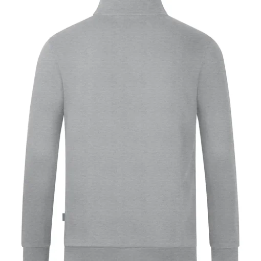 Jako Herren Ziptop Organic grau