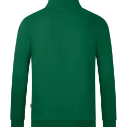 Jako Herren Ziptop Organic grün