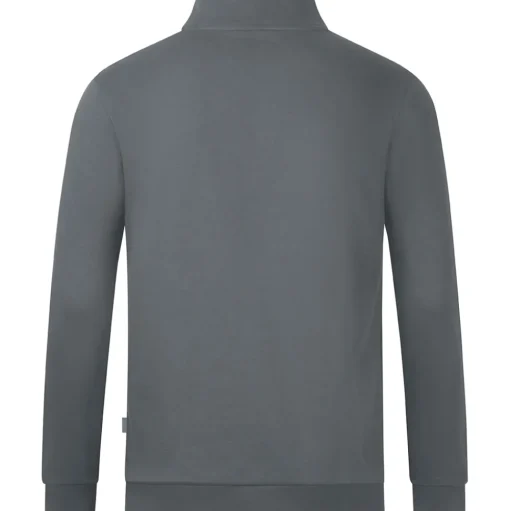 Jako Herren Ziptop Organic grau