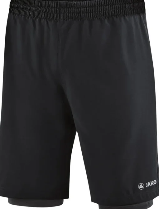 Jako 2-in-1 Shorts schwarz