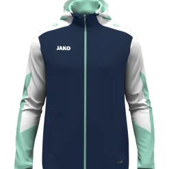 Jako Kapuzenjacke Dynamic marine-weiß-minze