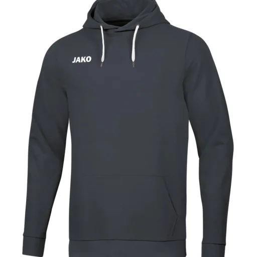 Jako Kapuzensweat Base grau