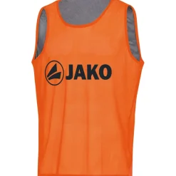 Jako Kennzeichnungshemd Reverse orange-grau