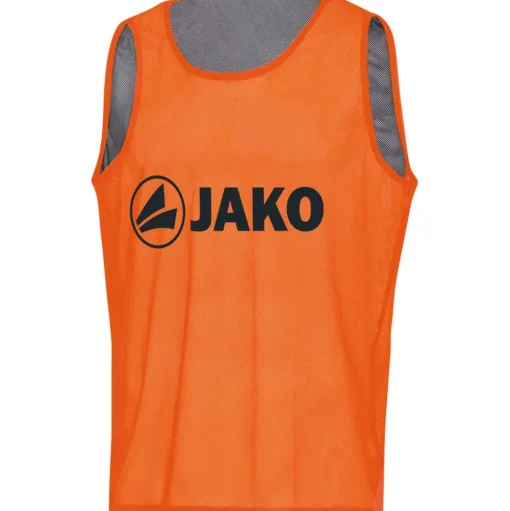 Jako Kennzeichnungshemd Reverse orange-grau
