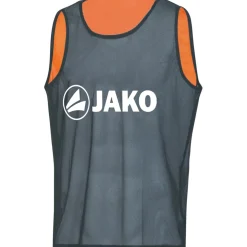 Jako Kennzeichnungshemd Reverse orange-grau