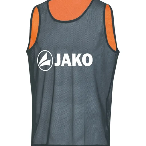 Jako Kennzeichnungshemd Reverse orange-grau