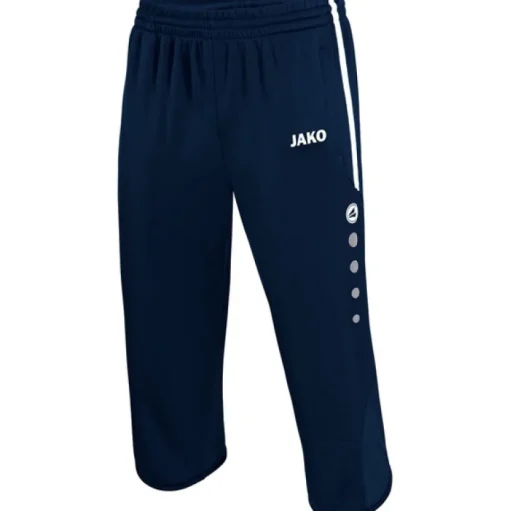 Jako Kinder 3/4 Trainingsshort Active marine/weiß