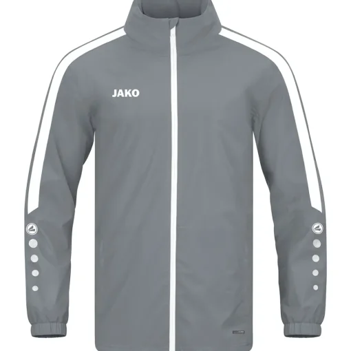 Jako Kinder Allwetterjacke Power steingrau