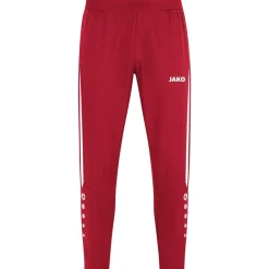Jako Kinder Freizeithose Power rot/weiß