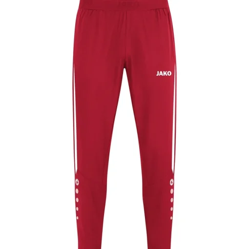 Jako Kinder Freizeithose Power rot/weiß