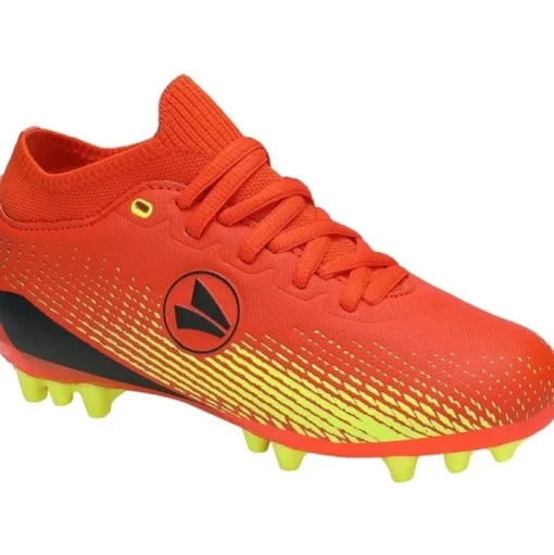 Jako Kinder Fußballschuh Lightning Sock AG Junior flame/neongelb