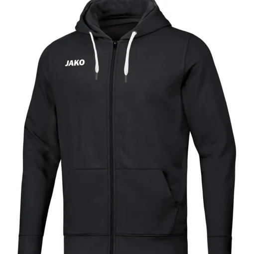 Jako Kinder Kapuzenjacke Base schwarz