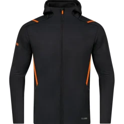 Jako Kinder Kapuzenjacke Challenge schwarz-orange
