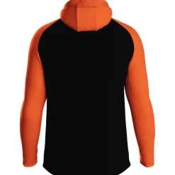 Jako Kinder Kapuzenjacke Iconic schwarz/neonorange